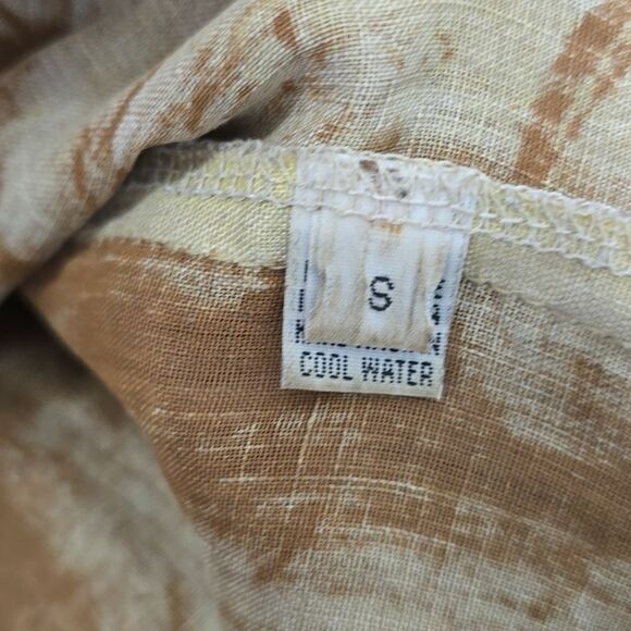 Heathen Brown Long-Sleeve Distroyed  Jumpsuit S - Picture 9 of 10